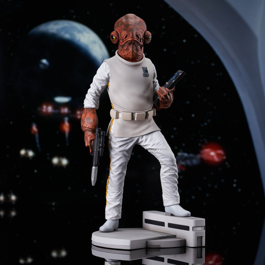 Admiral Ackbar Milestones Statue Admiral Ackbar Milestones Statue