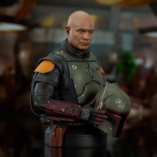 Boba Fett™ (Unhelmeted) Mini Bust Boba Fett™ (Unhelmeted) Mini Bust