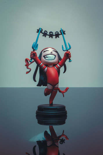 スパイダーマン オン チムニー アニメイテッド GENTLE GIANT Marvel - Spider-Man (on Chimney) Animated-Style Statue