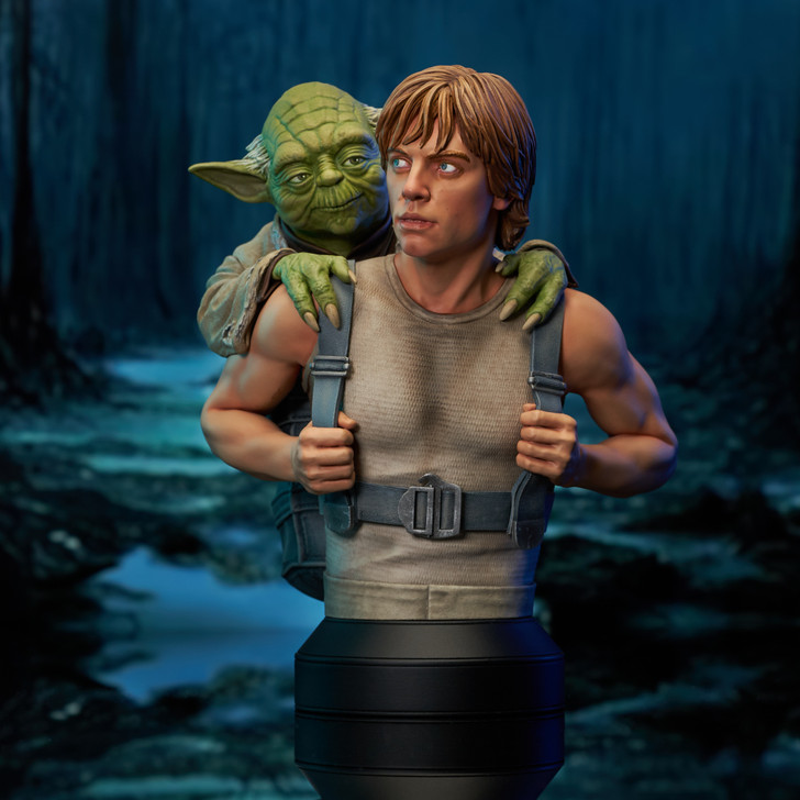 Luke Skywalker™ with Yoda™ Mini Bust