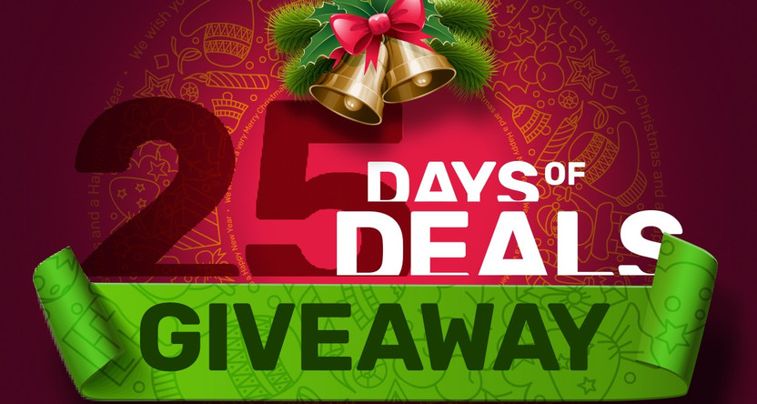 25 DAYS OF DEALS GIVEAWAY 25 DAYS OF DEALS GIVEAWAY