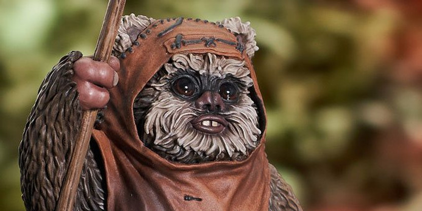 Wicket the Ewok Is the Newest Star Wars Statue from Gentle Giant LTD Wicket the Ewok Is the Newest Star Wars Statue from Gentle Giant LTD