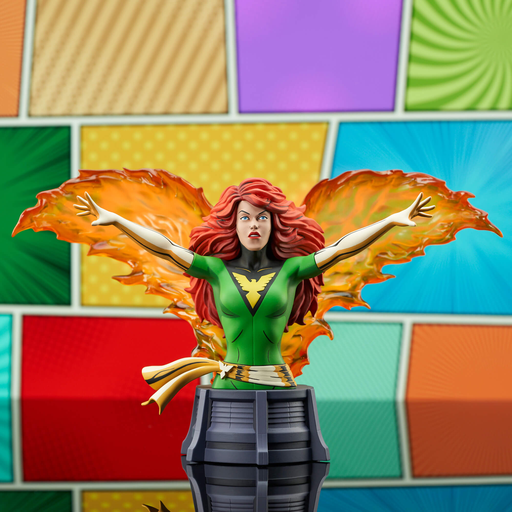 【シリアルNo.有】X-MEN　 ジーン グレイ　胸像フィギュア シリアルNo.有】X-MEN ジーン グレイ 胸像フィギュア シリアルNo