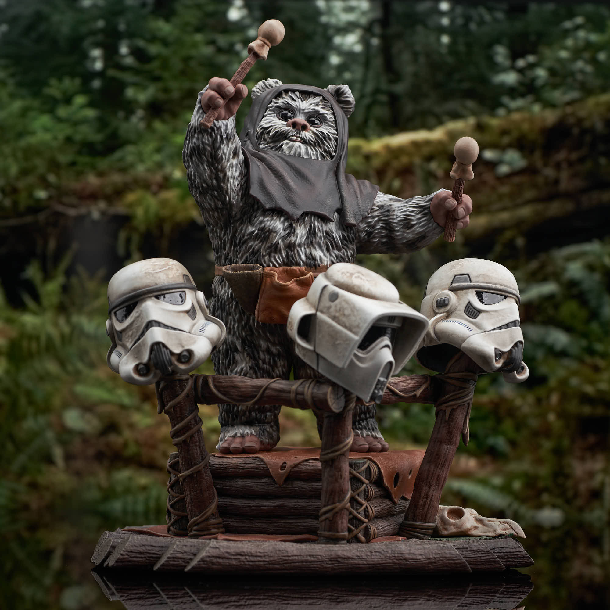 Felpudo Welcome to the Tribe Ewok Star Wars