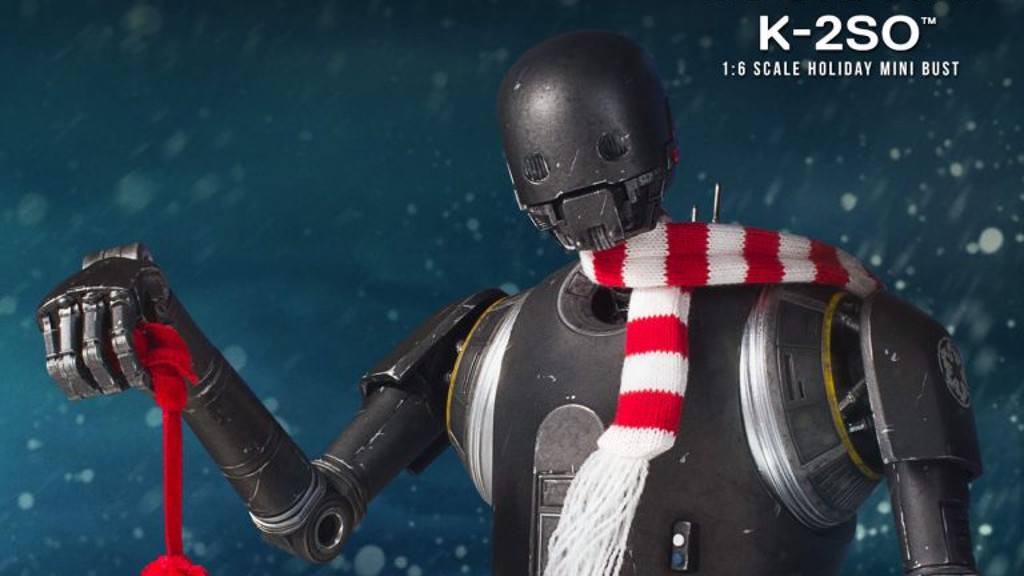 ジェントルジャイアントK-2SO (Holiday Edition) ミニバスト GentleGiant PGM Star Wars: #RogueOne #K2SO Deluxe #Holiday