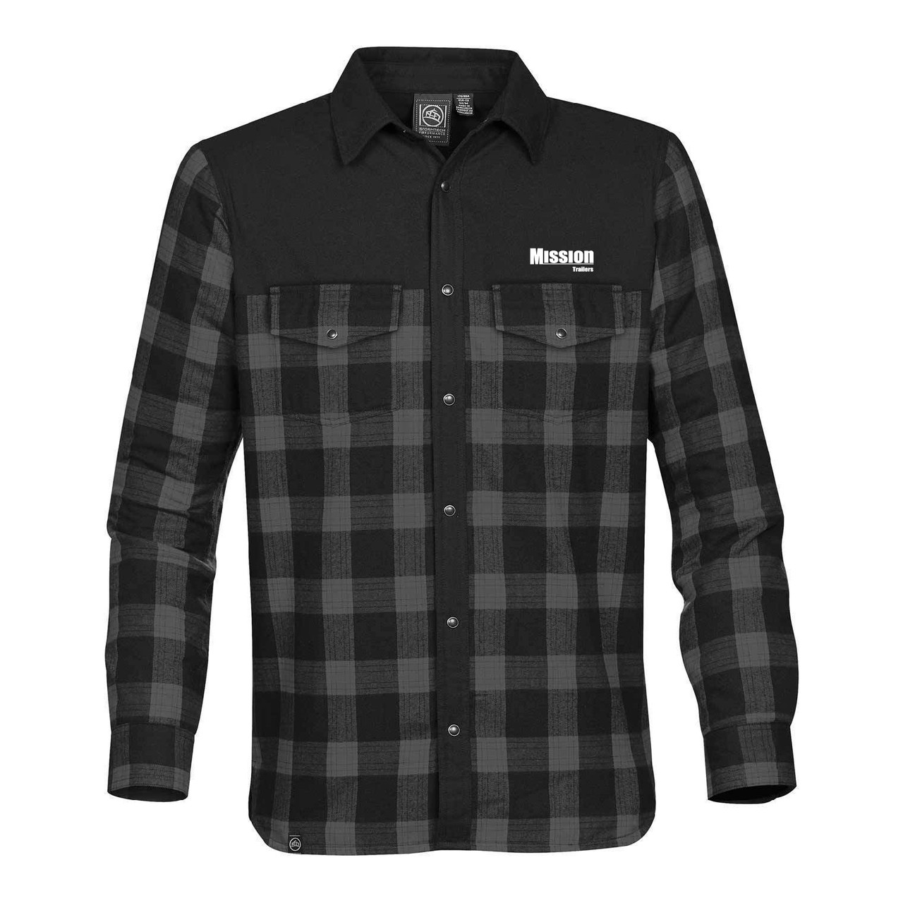 backpacker canvas flannel lined shirt jacket