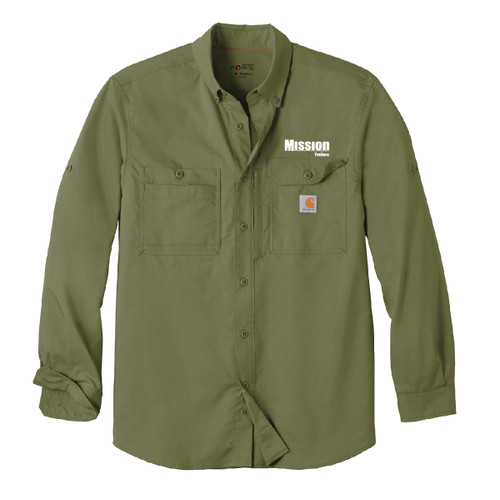 Carhartt Force ® Ridgefield Solid Long Sleeve Shirt Carhartt Force ® Ridgefield Solid Long Sleeve Shirt