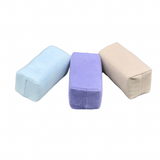 Aqualux microsuede applicator block, lint-free microsuede on firm foam
