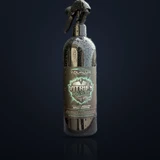 VITRIFY MAX SiC spray coating in black bullet bottle with water beading