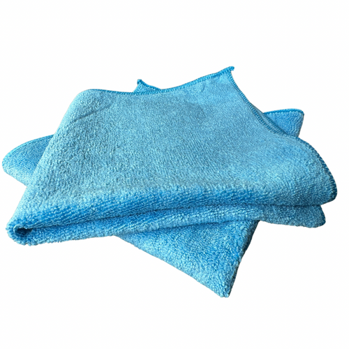 The Swiss 300 GSM microfiber towel pack of 10 — all-purpose detailing towels by Aqualux Detail Supply