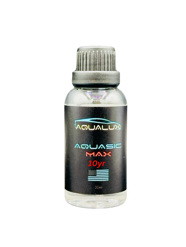 AQUASiC MAX Tier 4 SiC ceramic coating bottle by Aqualux Detail Supply