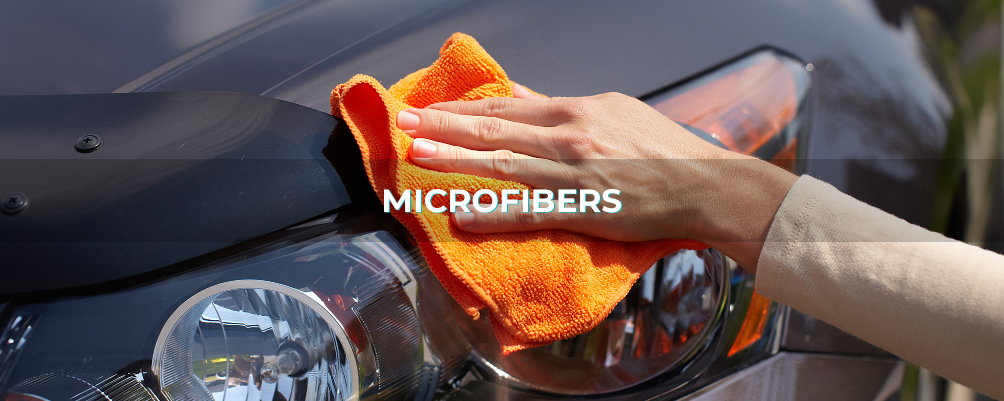 Microfiber Polyester Car Detailing Cleaning Brush (SMALL