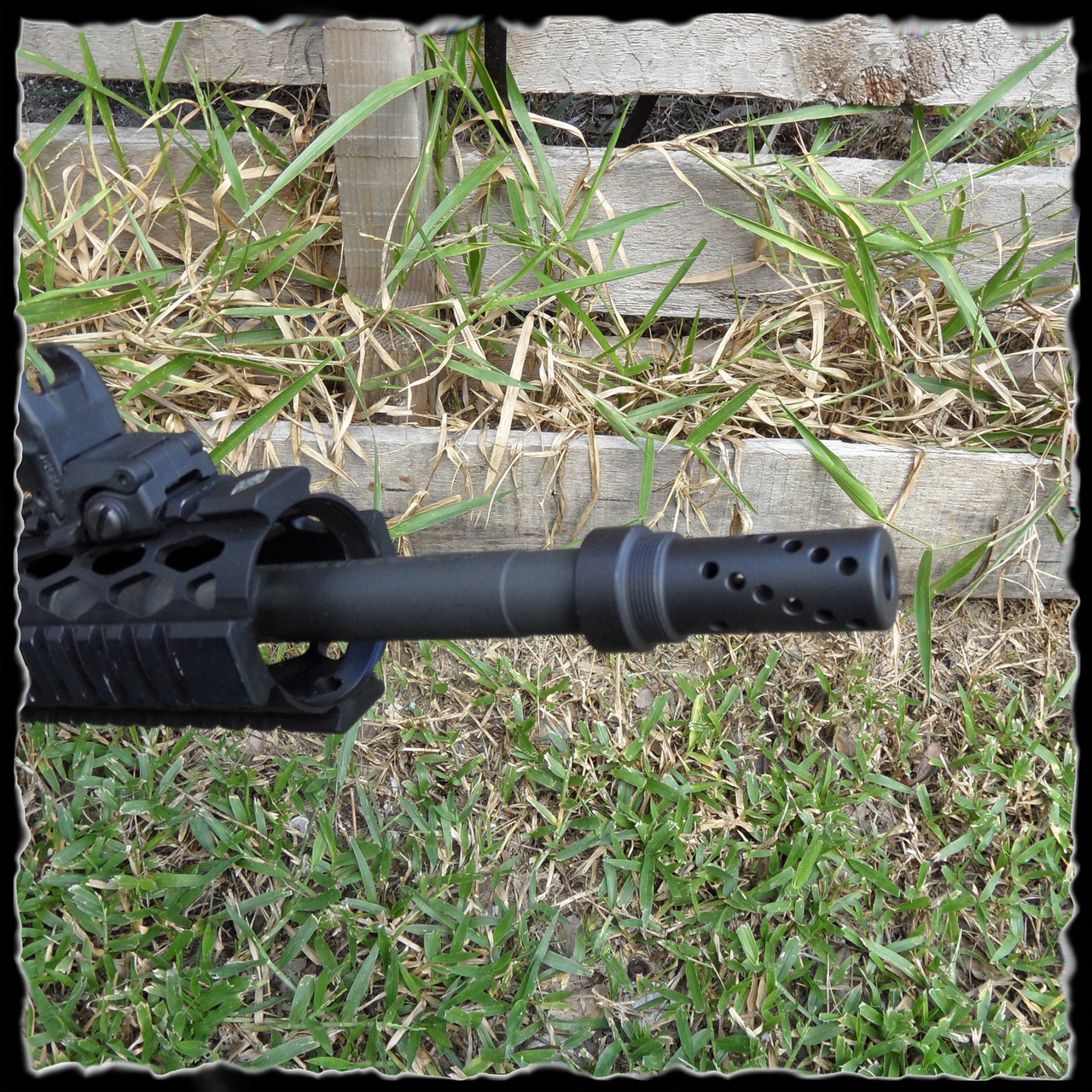 Kineti-Tech Muzzle Brake with Concussion/Redirector Sleeve