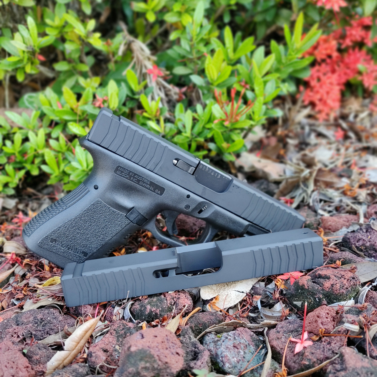 Custom LOUIS VUITTON Glock 19 slide. - Kineti-Tech