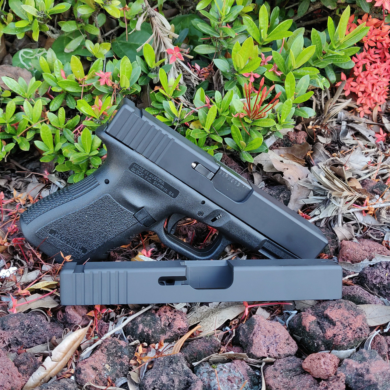 Custom LOUIS VUITTON Glock 19 slide. - Kineti-Tech