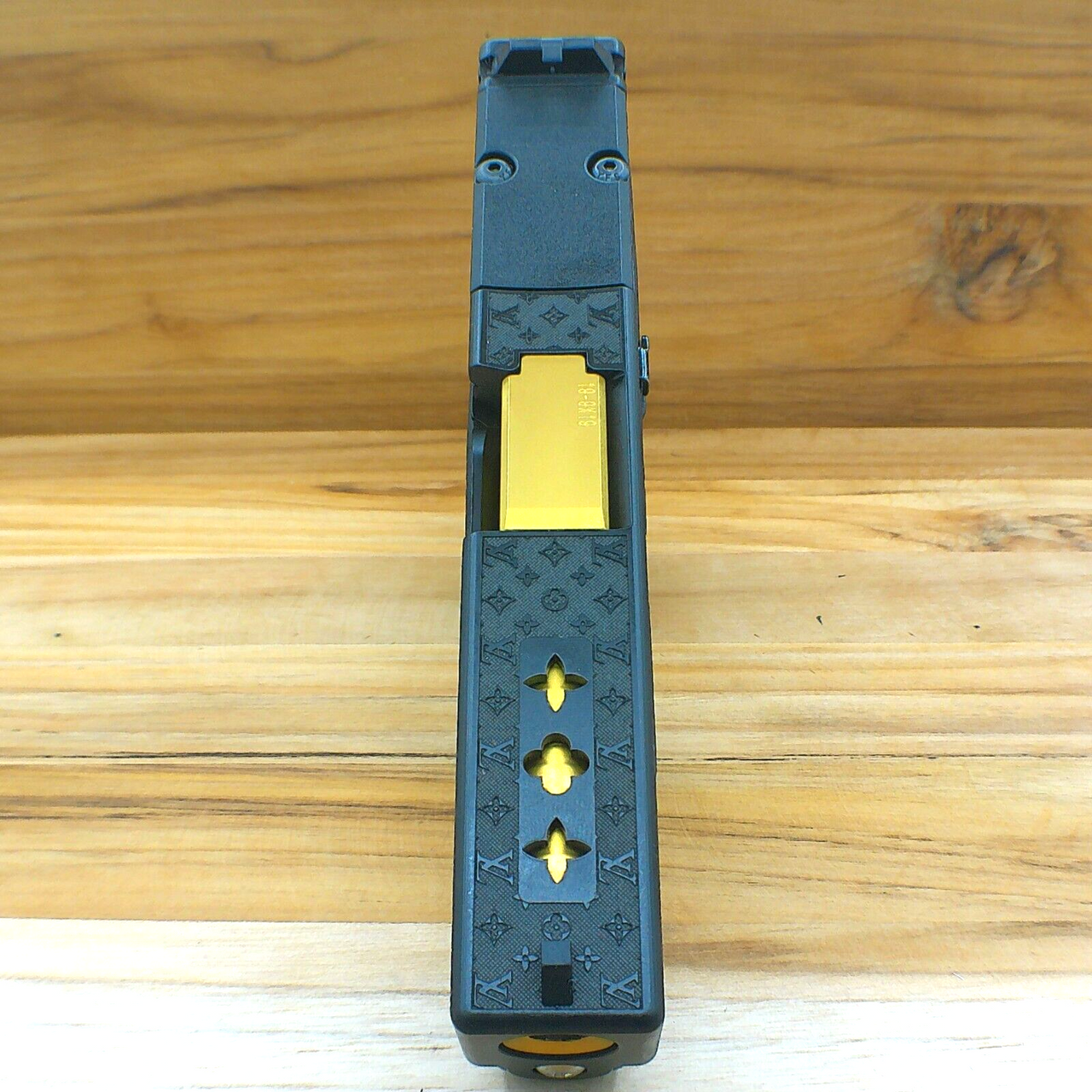 Custom LOUIS VUITTON Glock 19 slide. - Kineti-Tech