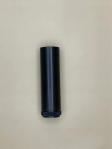 Plain barrel shroud tube measuring 5 5/8 inches length with a smooth cylindrical exterior and black finish, designed to pair with a knurled base for firearm barrel shroud assemblies.

Plain barrel shroud tube with smooth finish and knurled base.