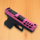 Custom Glock 43 43X, Complete Slide, PINK - USA Made