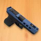 Custom Glock 17 Gen 3, Complete Slide, POLAR BLUE, Style 11 - USA Made