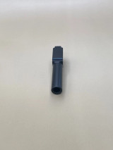 Front view of a Glock 26 replacement 9mm barrel showing precision machining and durable DLC coating, engineered to maintain factory fit, smooth feeding, and long‑term wear resistance.

Glock 26 Gen 1-4 9mm DLC barrel front view – stainless steel replacement