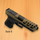 Custom GLOCK 45, Complete Slide, FDE - USA Made