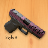 Custom GLOCK 45, Complete Slide, BLACK CHERRY - USA Made