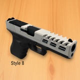 Custom GLOCK 45, Complete Slide, WHITE - USA Made