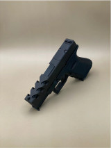 Side view of Kineti-Tech Predator Beveled Glock 45 Gen 5 complete slide with deep-cut serrations for maximum grip and stainless steel barrel visible through forward lightening cuts.

Side view of Kineti‑Tech Predator Beveled Glock 45 Gen 5 slide with deep‑cut serrations and stainless steel barrel visible through forward lightening cuts.