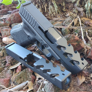 Custom LOUIS VUITTON Glock 19 slide. - Kineti-Tech