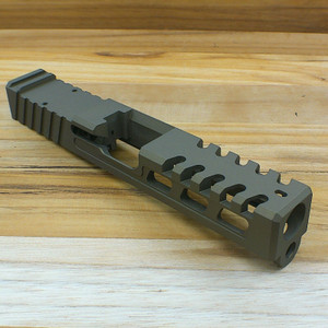Glock 19 Stripped Slide Black GEN 3 RMR Raptor Lightning BURNT BRONZE -USA- Glock 19 Stripped Slide Black GEN 3 RMR Raptor Lightning BURNT BRONZE -USA-