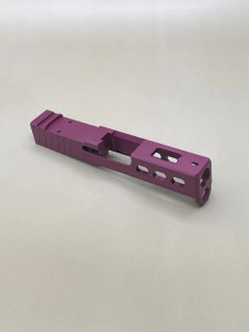 Glock 43/43X, BLACK CHERRY, Stripped Slide, LWP