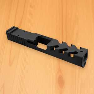 Glock 19 19X Gen 5, Stripped Slide, BLACK, Style 5 - USA made