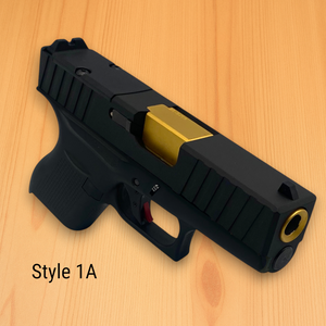 Custom GLOCK 26 Gen 3, Complete Slide, BLACK - USA Made