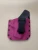 Bubblegum Pink Kydex holster with belt clip attached and riveted edges, shown from the front on a neutral background.

Bubblegum Pink Kydex holster for Glock 43/43X with adjustable cant, IWB/OWB compatible, made in USA.
