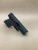 Angled view of the Kineti-Tech OEM Style Beveled Complete Slide installed on a Glock® 43/43X frame in Armor Black CERAKOTE® finish. This slide features a streamlined beveled design, deep-cut serrations for enhanced grip, and a durable corrosion-resistant finish for maximum reliability.

Armor Black Kineti-Tech OEM Style Beveled Slide for Glock 43/43X with serrations and beveled edges.