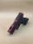 Kineti-Tech LWP Complete Slide for Glock® 43/43X in Black Cherry CERAKOTE® finish. Showcases deep rear serrations, integrated lightening cuts for faster cycle rate, and optic-ready design for Shield® RMSc footprint optics.

Black Cherry Kineti-Tech LWP Slide for Glock 43/43X with ported barrel and optic-ready design.