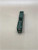 Kineti‑Tech Raptor Cut Stripped Slide for Glock 43/43x featuring aggressive lightening cuts, micro‑raptor serrations, RMSc optic cut, and OD Green Cerakote. USA‑made and ready for your custom build.

Front view of Kineti‑Tech Glock 43/43x Raptor Cut stripped slide with dual front ports and RMSc optic cut.
