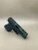 Angled view of the Kineti-Tech LWP Complete Slide for Glock® 19 Gen 3 in Highland Green CERAKOTE® finish. Features lightening window cuts for weight reduction, large port for gas venting, and RMR optic cut for micro red dot compatibility.

Highland Green Kineti-Tech LWP Slide for Glock 19 Gen 3 with lightening cuts, ported design, and RMR optic cut.