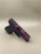 Angled view of the Kineti-Tech LWP Complete Slide for Glock® 19 Gen 5/19X in Black Cherry CERAKOTE® finish. Features lightening window cuts for weight reduction, large port for gas venting, and RMR optic cut.

Black Cherry Kineti-Tech LWP Slide for Glock 19 Gen 5/19X with lightening cuts, ported design, and RMR optic cut.