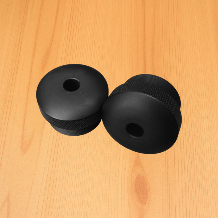 Convex Knurled Shroud Cap