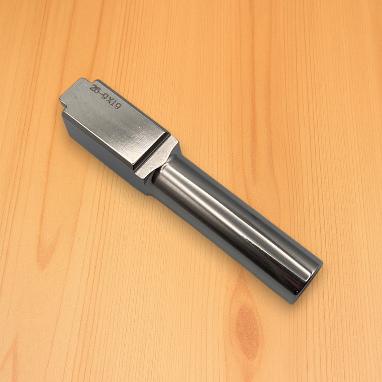 Barrel for GLOCK 26 Gen 3, Stainless Steel Crowned