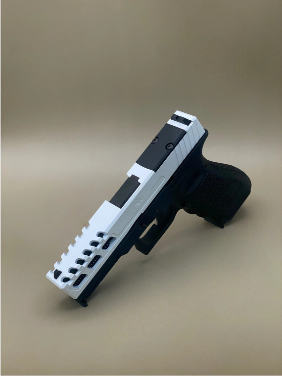 Glock 17 Gen 3 Complete Slide, Raptor Cut | Kineti-Tech