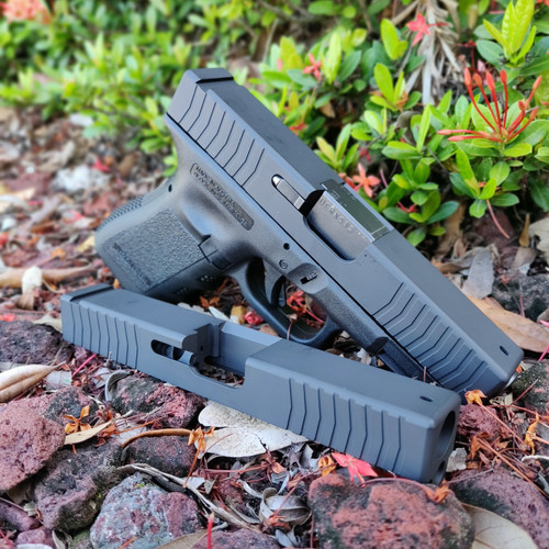 Custom LOUIS VUITTON Glock 19 slide. - Kineti-Tech