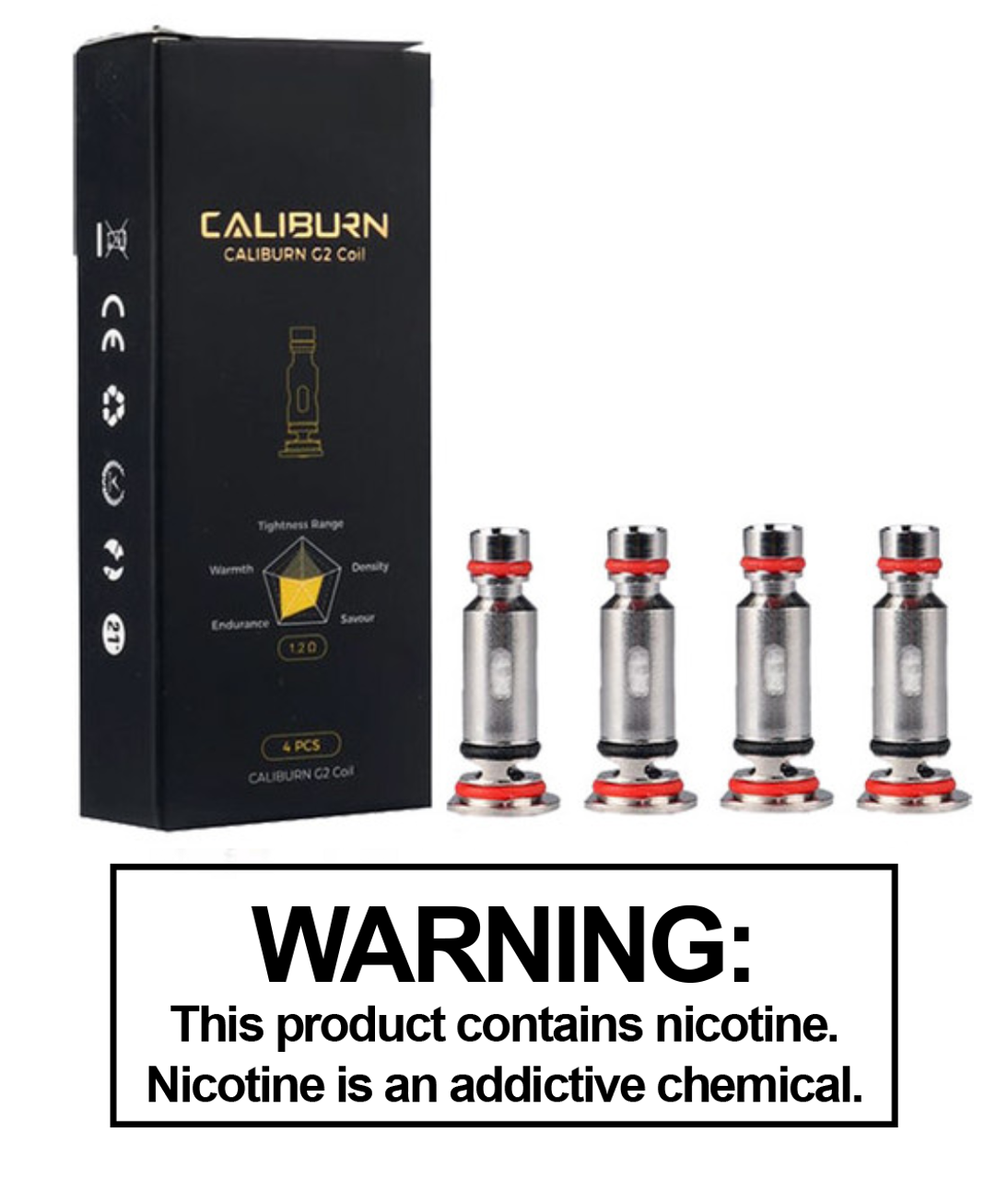 UWell Caliburn G2 Replacement Coil (Single) Groove Vape & Glass