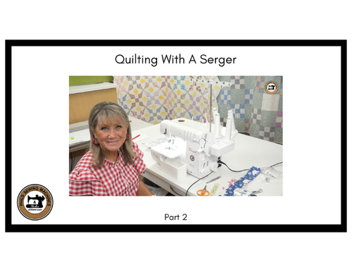 Quilting With A Serger