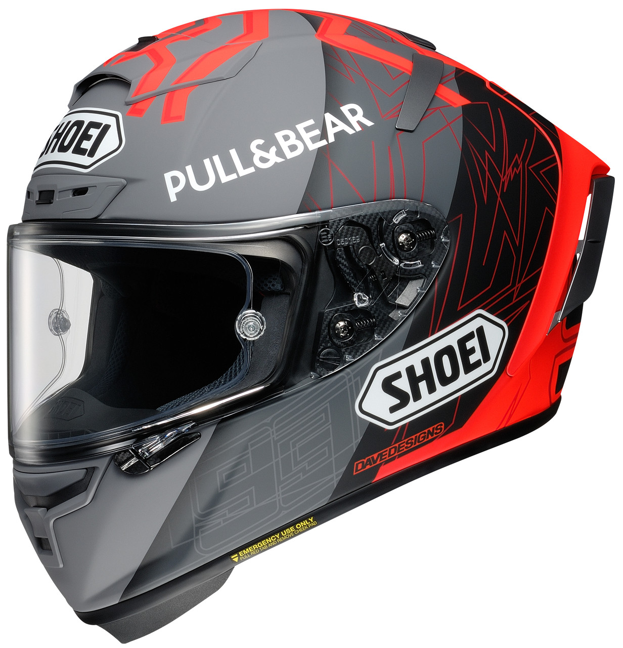 Shoei X-Fourteen (X-14) Mark Marquez Black Concept 2 Full-Face