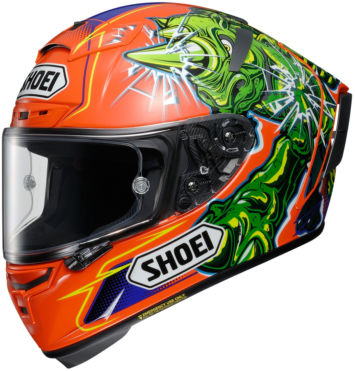 Shoei x 14 sales power rush