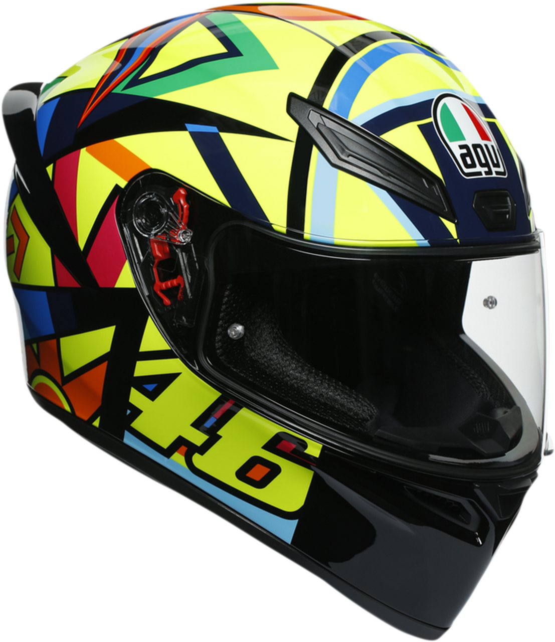 leksikon Eve Andet AGV K1 Soleluna 2017 (Valentino Rossi) Helmet - MC Powersports