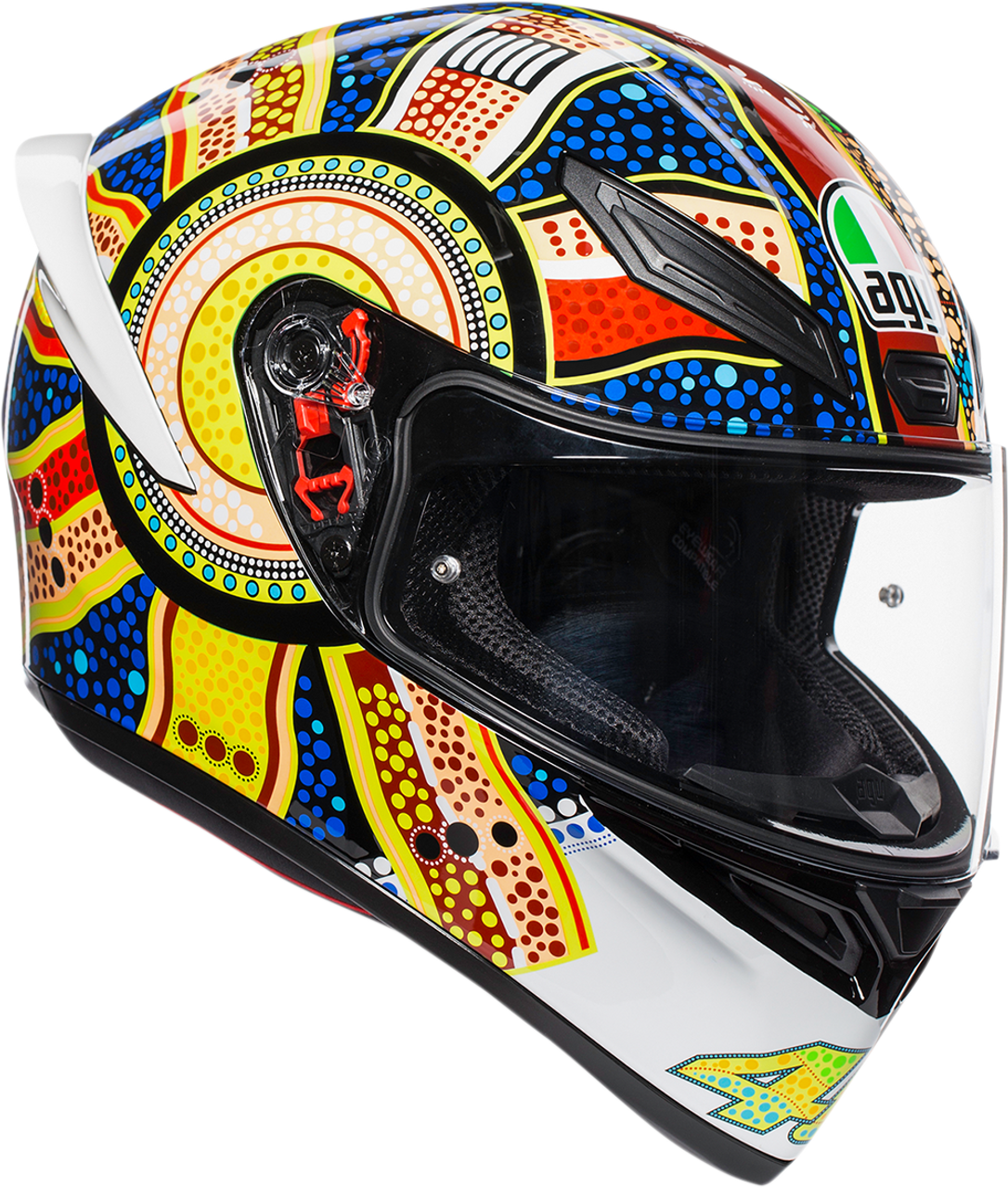 Slumber årsag Rundt og rundt AGV K1 Dreamtime (Valentino Rossi) Helmet - MC Powersports