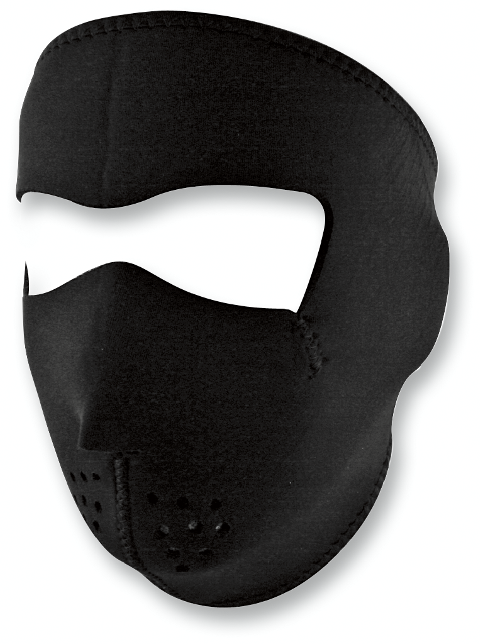 Masque Facial Néoprène ZANHEADGEAR Black Moto - Quad - Scooter